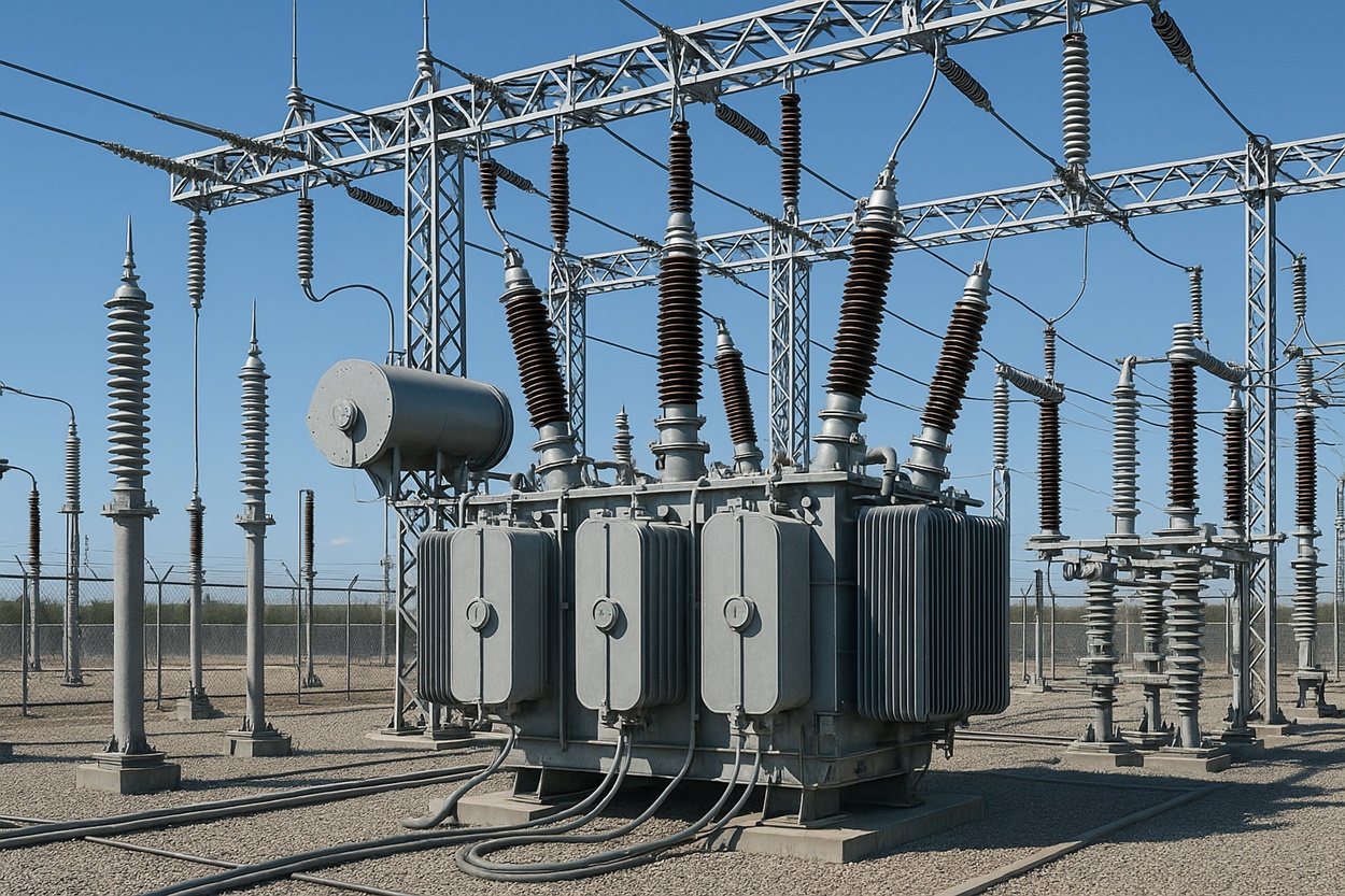 subestaciones transformadores pararayos 3